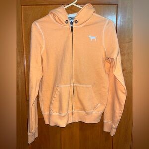 Love PINK Victoria’s Secret Vintage Y2K Full Zip Hoodie Medium